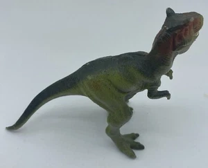Dilophosaurus Dinosaur Figure Toy Gray/Green/Red - Picture 1 of 4