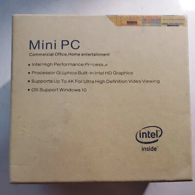 Pigflytech Mini Desktop Z83 II, Windows 10, Intel Atom x5-Z8350, 2GB/ 32GB - Image 1 of 4