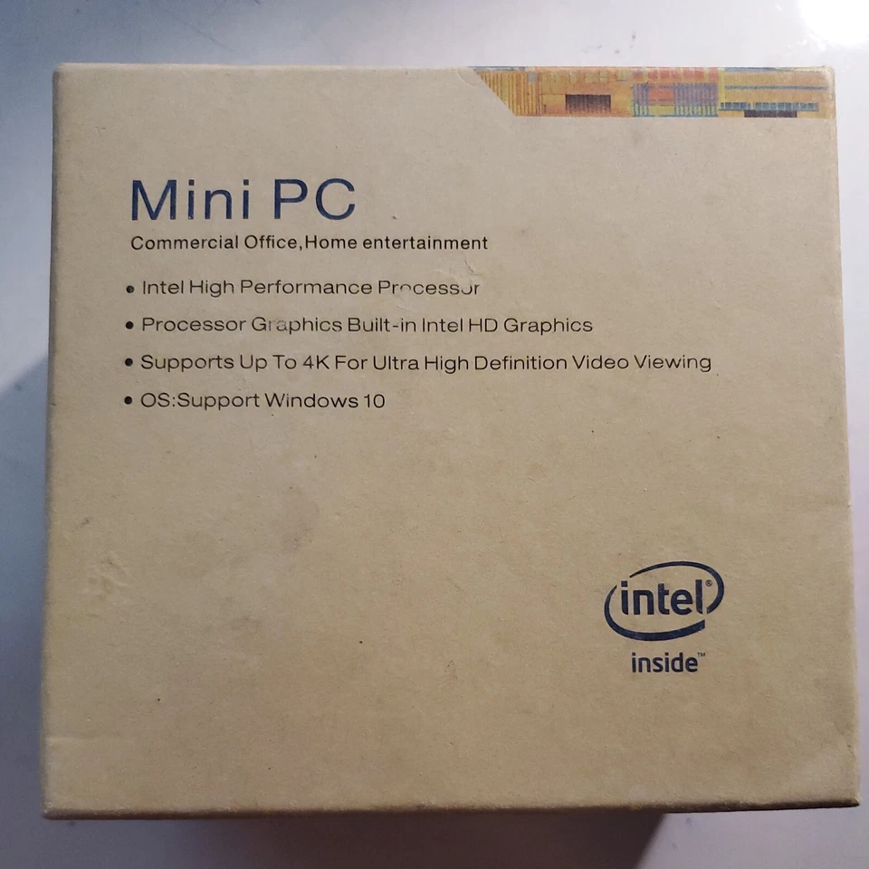 Pigflytech Mini Desktop Z83 II, Windows 10, Intel Atom x5-Z8350, 2GB/ 32GB - Image 1 of 4