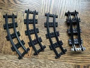 Lego Batman Black Train Track Plastic Narrow Ramp Elevation 85977 85976 - Picture 1 of 4