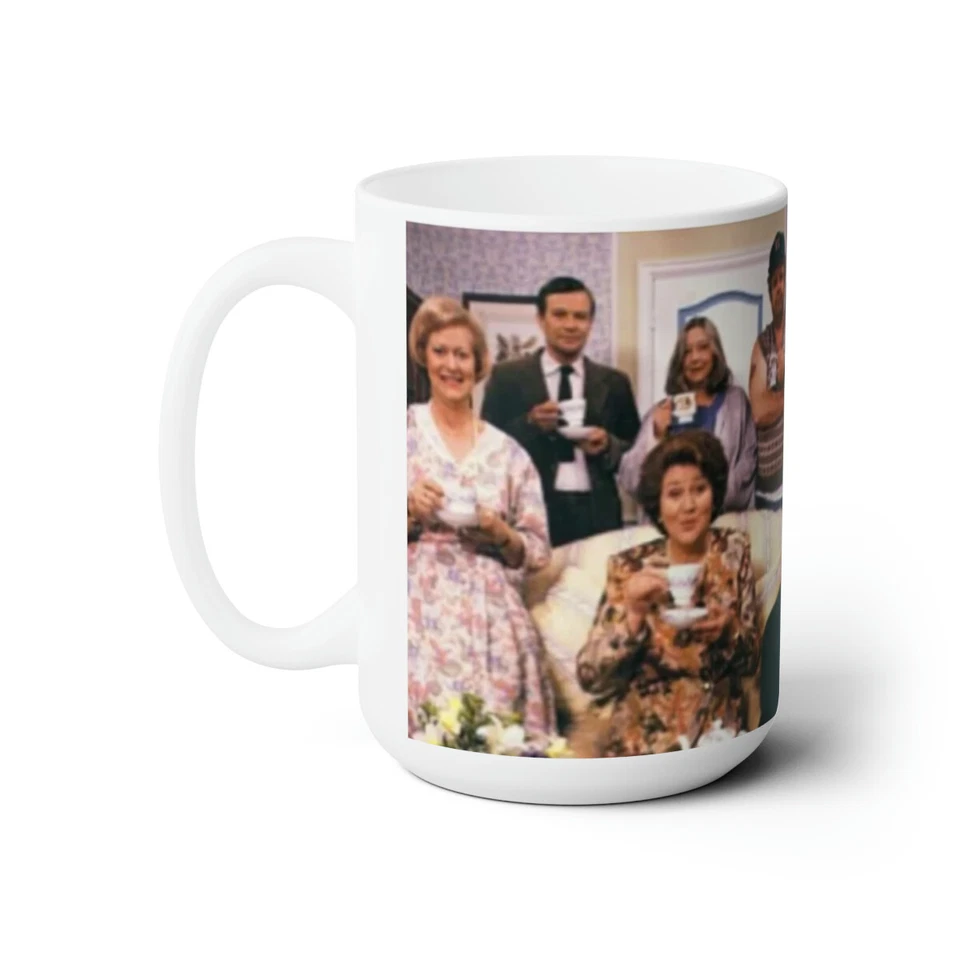 CCCRAFTOPIANJ Keeping up Appearances- Family White Ceramic Mug