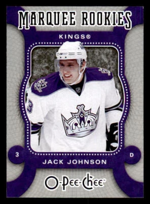 2007-08 O-Pee-Chee #549 Jack Johnson RC - Image 1 of 2