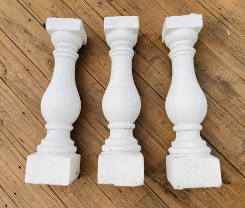 30 Antique Roman Concrete Columns Baluster Spindle 24” Key West Florida Salvaged Cover