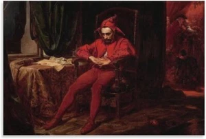 Jan Matejko Stanczyk Canvas Art Poster And Wall Art Picture Print - Picture 1 of 6