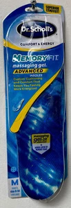 Plantillas para hombre Dr. Scholl's Comfort and Energy Memory Fit, 1 par, tallas 8-14 - Imagen 1 de 3