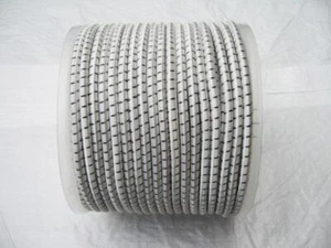 Elastic Bungee Rope Shock Cord 12MM x 100M (Luggage Tie Down White Black) - Picture 1 of 1