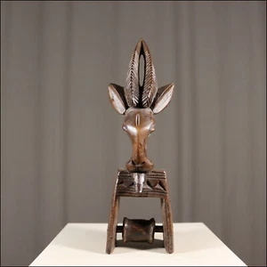 89602) Webrollenzug Baule Elfenb.-küste Afrika Africa Afrique figure ART KUNST - Bild 1 von 1