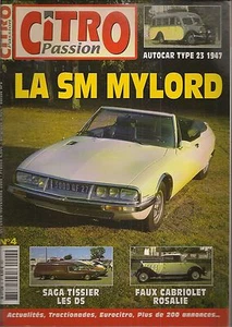 CITRO PASSION 4 CITROEN SM MYLORD CHAPRON DS WEBER 6 & 8 RÄDER, ROSALIE 10HP - Bild 1 von 2