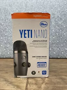 Logitech Blue Yeti Nano Premium USB-Mikrofon mit zwei Mustern und blauer Stimme SH - Bild 1 von 14