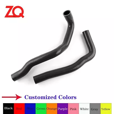 Black Silicone Radiator Hose For 1997-2002 Toyota Supra RZ 2JZGTE 2JZ-GTE VVTI - Image 1 of 4