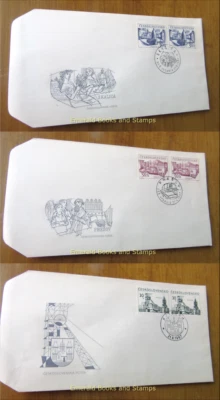 EBS Czechoslovakia 1967 - Towns - Michel 1721-1723 -  FIRST DAY COVER - Image 1 of 4