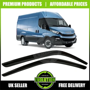 DEFLECTORES DE HUMO LLUVIA VIENTO VISERAS IVECO DAILY 2006-2014 AJUSTE EXTERNO - Imagen 1 de 6