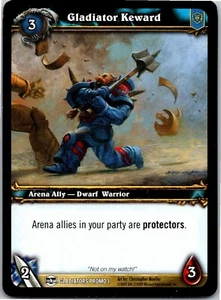 World of Warcraft Card Game Gladiator Keward Gladiators Promo 1 CCG TCG WOW - Picture 1 of 1
