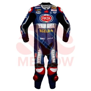 Tuta in pelle da moto Michael Van Der Mark Wsbk 2020 tutte le taglie disponibili - Foto 1 di 6