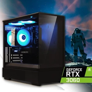 👑 Performance Gaming PC | RTX 3060, Ryzen 5 5500, 32GB RAM, 1TB M.2 SSD, WIFI - Picture 1 of 11