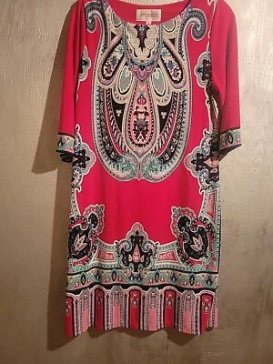 Vestido Studio 1 Rojo Talla 10 Foto 1 de 4