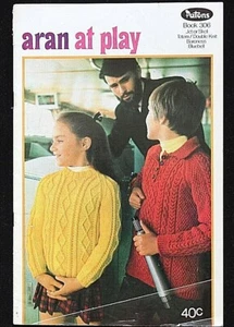 Patons Aran At Play - Children's Aran Jumpers & Cardigans Book No. 306 - Picture 1 of 8