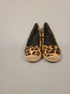 NWOB J. Crew Seville Espadrille Wedge Shoe Rich Mahogany Women's US 6.5 - Picture 1 of 7