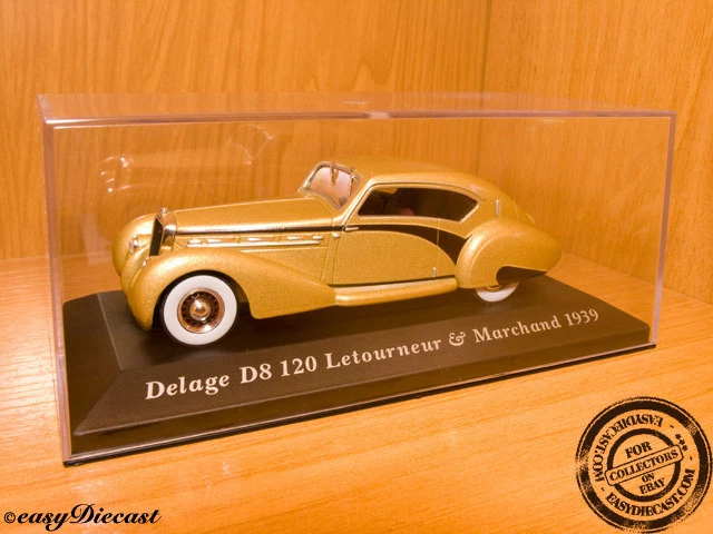 DELAGE D8-120 D-8 120 LETOURNEUR&MARCHAND 1939 1:43 - Image 1 of 1