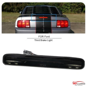 High Mount Smoke Lens LED Rear 3rd Third Brake Light For 2005-2009 Ford Mustang - Picture 1 of 8