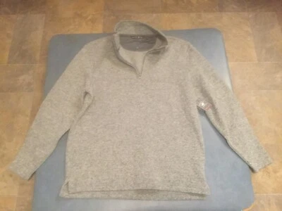 Beverly Hills Polo Club мужской L серый пуловер длинным рукавом 1/2 молнии толстовка $48 - Изображение 1 из 4