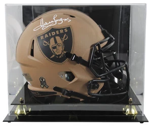 Raiders Howie Long Signed Salute To Service II F/S Speed Rep Helmet w Case BAS W - Picture 1 of 4