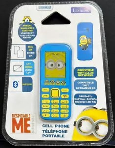 Minion Lexibook New Mobile Phone Disney Dual Unlocked Free Sim Cards,BARGAIN - Picture 1 of 6