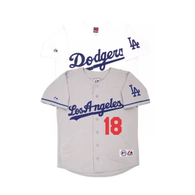 Yoshinobu Yamamoto Los Angeles Dodgers Home Road Men's Jersey w/ Team Patch - Image 1 of 2