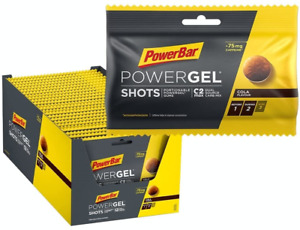 Powerbar PowerGel Shots Cola 24x60g - Carbohydrate gums with C2MAX + 75mg