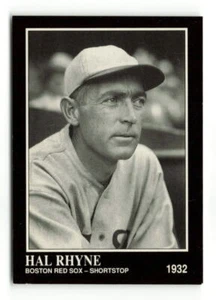 1991 THE SPORTING NEWS # 195 HAL RHYNE - Picture 1 of 2