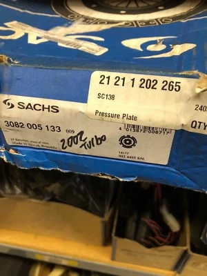 Placa de presión BMW 2002 Turbo - rara Foto 1 de 2