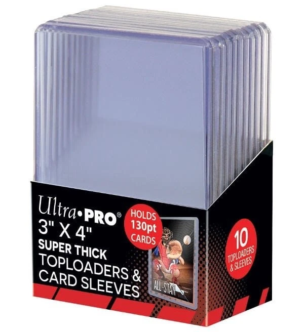 Ultra PRO Toploader - Super Thick Toploader 130pt 10 Stück - Bild 1 von 1
