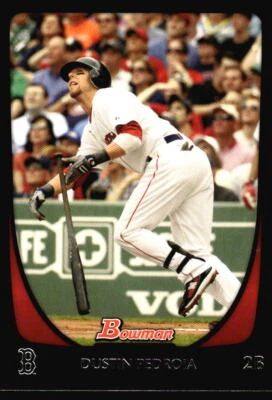 2011 Bowman Dustin Pedroia #26 Boston Red Sox - Image 1 of 2