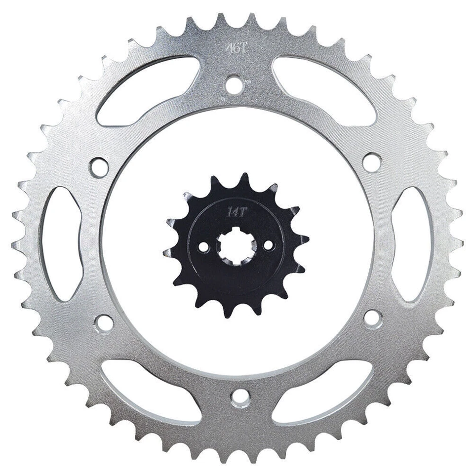 14T Front 46T Rear Sprocket Kit for Hyosung GT250R Sport Comet2009 GV250 Aquilia - Image 1 of 2
