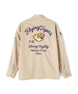 (ASK availability first) AVIREX MILITARY SHIRT "FLYING TIGERS new - Picture 1 of 22