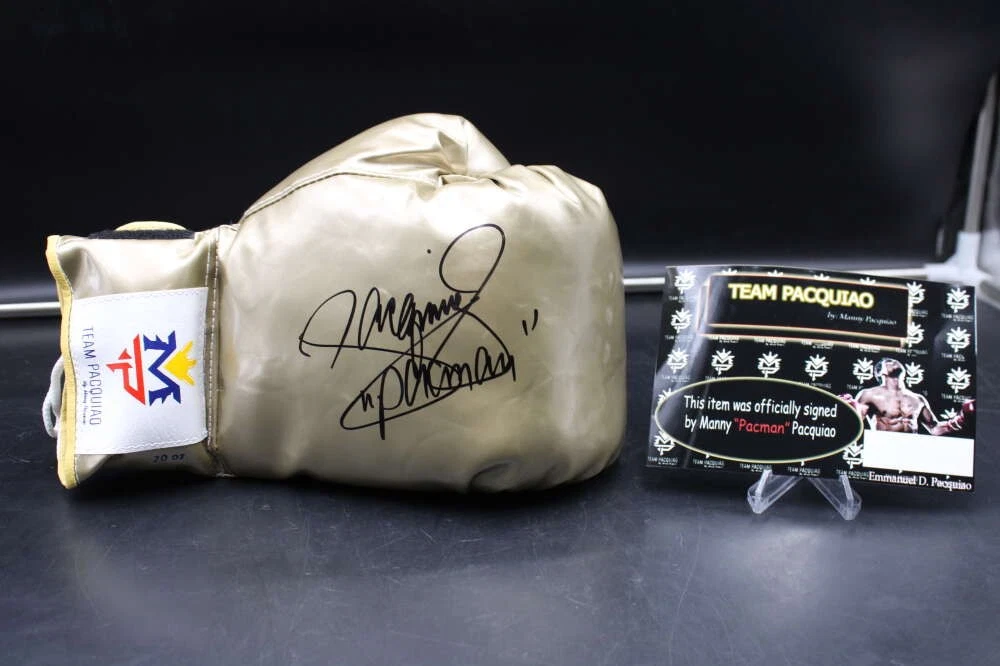 Manny Pacquiao Signed In Autographed Boxing Gloves for sale | eBay