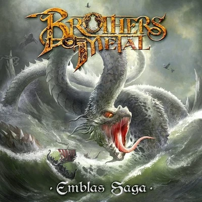 Brothers of Metal Emblas Saga (Vinyl) 12" Album Coloured Vinyl - Image 1 of 2