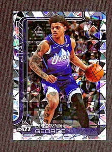 2025 Topps Keyonte George Diamante Lámina #131 Utah Jazz - Topps Baloncesto - Imagen 1 de 2