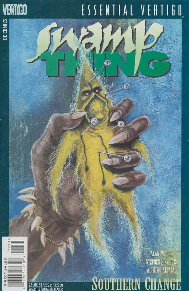 Essential Vertigo: Swamp Thing #22 VF/NM; DC/Vertigo | Alan Moore 41 - w/Bag+Boa - Image 1 of 1