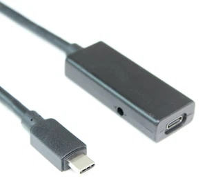 16Ft USB 3.1 Gen 1 Type-C Male to Female ACTIVE EXTENSION Cable 5 Gbps - Picture 1 of 2