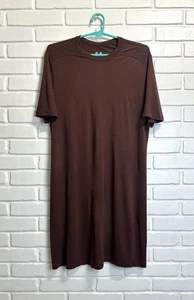 Rick Owens Level TOP T-Shirt TEE Men MOODY F/W14 BLOOD LONG - Picture 1 of 9