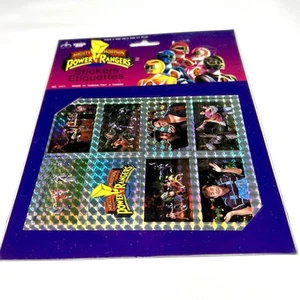 1994 Mighty Morphin Power Rangers Sealed Pack Saban Prism Stickers #3 - Bild 1 von 7