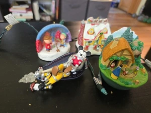 Menge 4 Punze Andenken Ornament Lesen Sie die Beschreibung - Bild 1 von 6