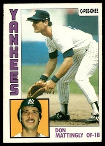 1984 O-Pee-Chee ROOKIE Don Mattingly New York Yankees #5 - Picture 1 of 2
