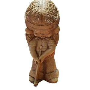 Vintage Solar Statuary Girl Golfer Statue Created  Bill Mack St Paul Minn 55103 - Picture 1 of 6