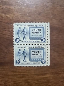 US 3¢ stamp SC #963 Youth Month Saluting Young America MNH 1948  - Picture 1 of 2