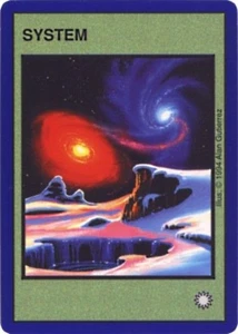System M [Accreding red-blue galaxies, snowscape] - SotG Base Set - Star of the - Foto 1 di 6