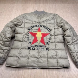 Roper Southern Tennessee All Star Rodeo gefütterte Damenjacke Mantel Größe Large - Bild 1 von 11