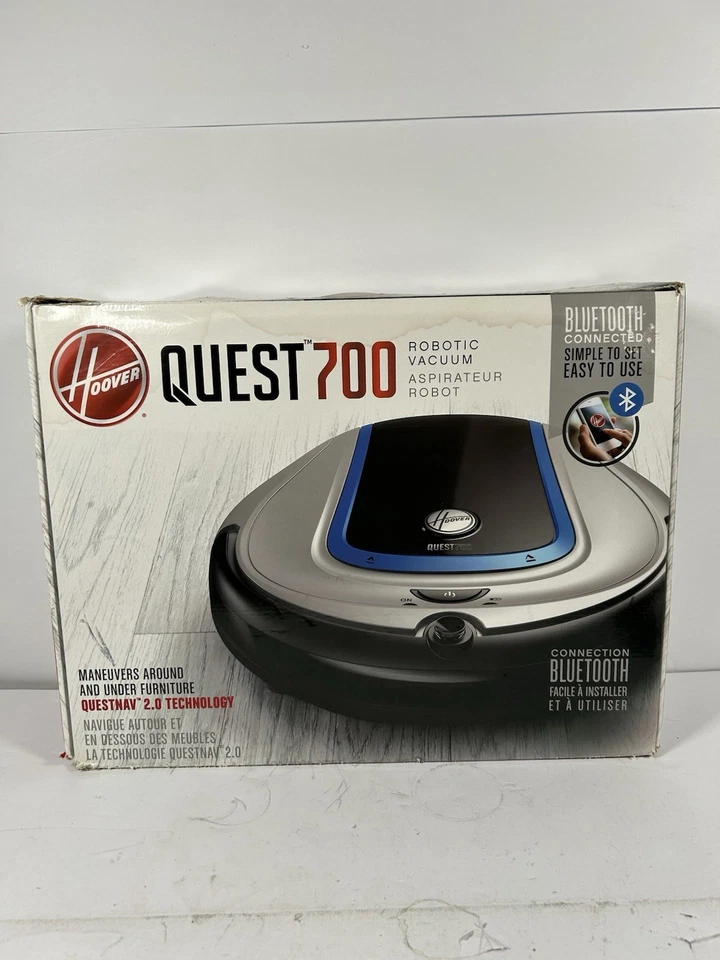 Hoover BH70700 Quest 700 Bluetooth Enabled Robot Vacuum Cleaner - Image 1 of 4