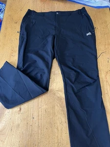 Pantalone uomo miglio nero outdoor mountain experience escursionismo impermeabile misure - Foto 1 di 12